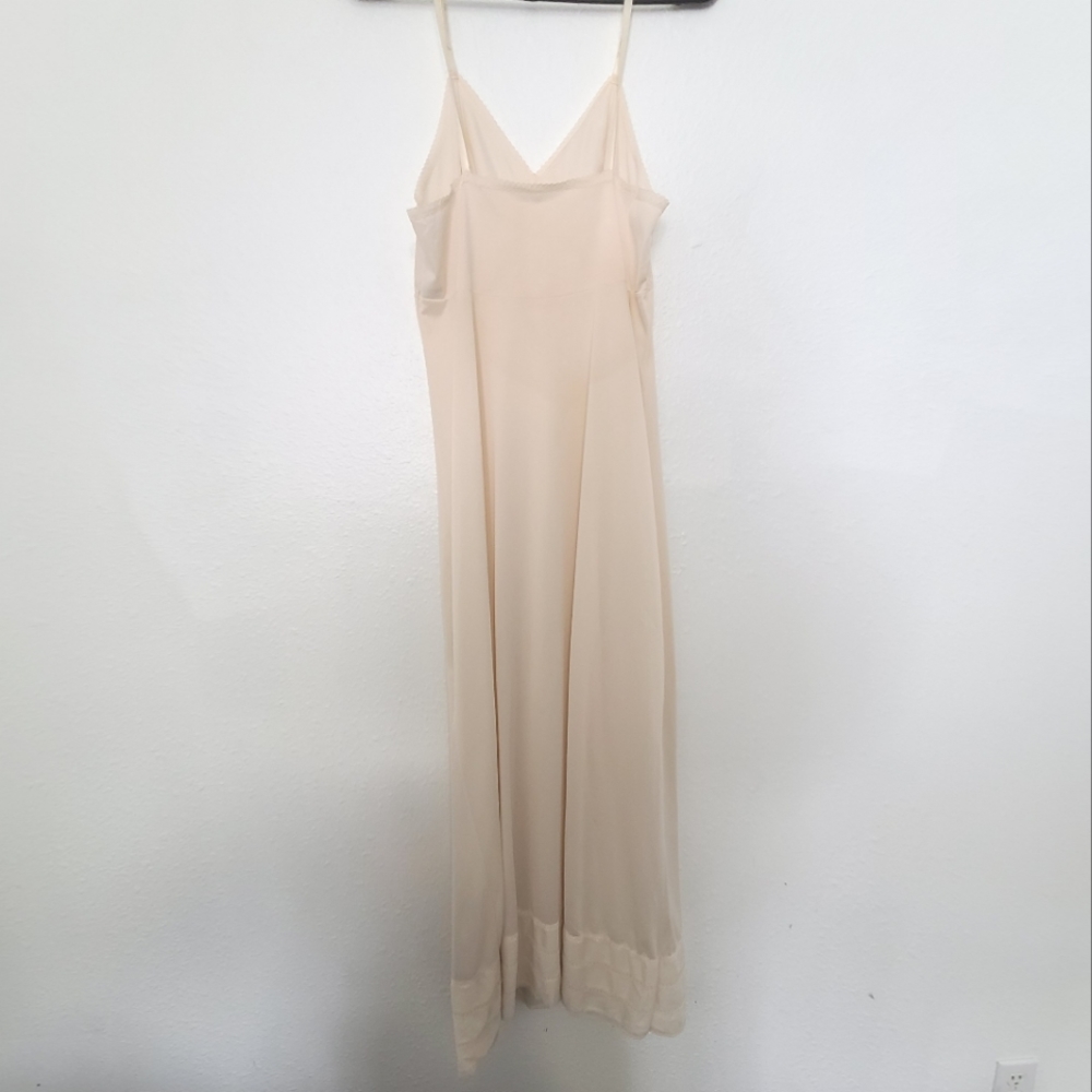 Vintage Lorraine long nightgown slip nighty - Picture 7 of 12